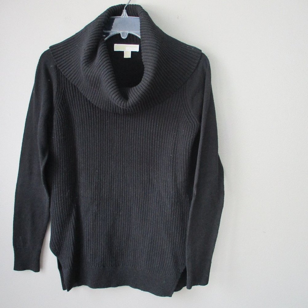 Womens Michael Kors Black Cowl Neck Sweater Size XS